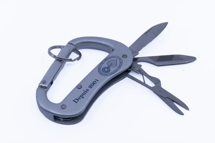 Mousqueton avec outils AHGV
